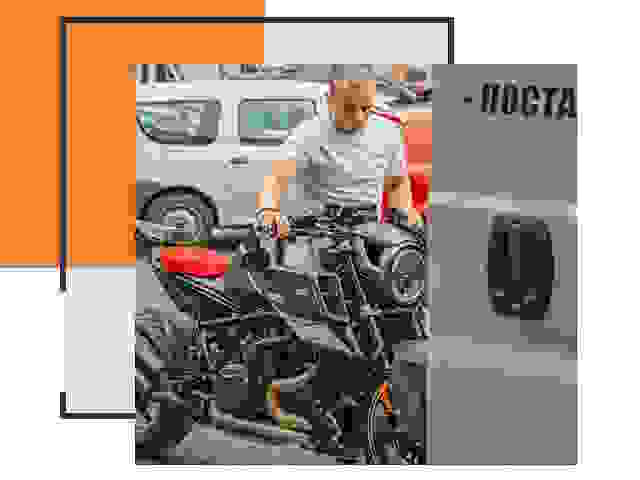 Перевозка мотоцикла по России - Услуги Перевозка-Рцв